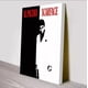 thumbnail image 2 of Cuadro Scarface Cara Cortada Tony Montana Canvas 5 Modelos Diferentes Cuadro Estilo Galeria, 2 of 2