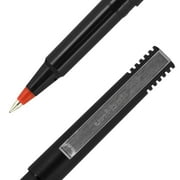 uniball Roller Rollerball Pens, Micro Point (0.5mm), Red Ink, 12 Count