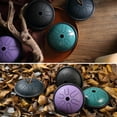 thumbnail image 2 of Amdohai Tambour à Langue en Acier Mini 5.5 Pouces 6 Notes Handpan, 2 of 8