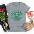 thumbnail image 4 of Kayannuo T-Shirts à Manches Courtes pour Femmes Liquidation T-Shirts Graphiques Mode de la Saint-Patrick Col Rond Imprimé T-shirt Décontracté Ample, 4 of 4