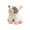 B, variant on Spotted Pig Plush Toy for Kids - Soft Stuffed Animal with Pink Nose and Ears, Cute Sitting Pig Doll for Children's Gift – One Size (7.9 Inches)