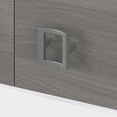 thumbnail image 4 of Echo 72W Desk Hutch in Pure White and Modern Gray - Engineered Wood, 4 of 6