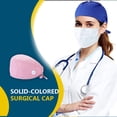 thumbnail image 2 of Sombreros De Operación Doctor Servicio De Larga Duración Color Puro Opaco Pulido Profesional Colores Surtidos Uniforme De Trabajo Gorras De Trabajo 3 Uds seitruly AP008659-12, 2 of 6