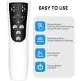 thumbnail image 3 of Air Compression Leg Massager with Heat, Leg Massager Simulates Kneading and Stroking of Tissues by Using an Inflatable Garment, Gifts for Women Men, 3 of 7