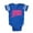 Royal Blue, variant on CafePress - Connecticut_Pk - Cute Infant Baby Football Bodysuit