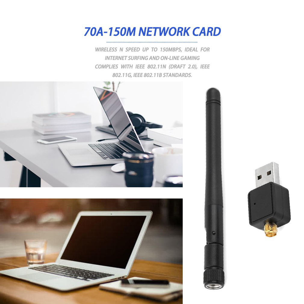 150Mbps 150M 2.4GHz USB 2.0 Wireless WiFi Adapter Network LAN Card 802.11n/g/b 