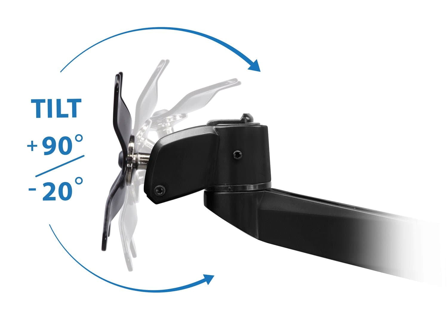 Mount-It! Dual Monitor Desk Mount | Fits 13"-24" Computer Screens | TAA Compliant