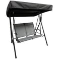 thumbnail image 1 of F. Corriveau International - Outdoor Swing 2 Places, Steel Frame, Black, 1 of 3