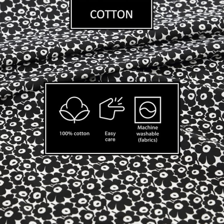 MARIMEKKO - Full Sheets, Cotton Percale Bedding Set, Crisp MARIMEKKO - Full Sheets, Cotton Percale Bedding Set, Crisp