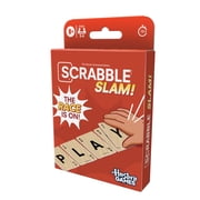 Scrabble Slam! Card Game, Fast and Fun Family Games for Kids, Teens, and Adults, Ages 9+