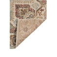 thumbnail image 3 of 7' Beige Medallion Power Loom Runner Rug With Fringe, 3 of 5