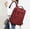 Wine, variant on Large Capacity Backpack Travel Pouch for Game Console Discs/digital Versions and Controllers for Game Consoles, Controllers, Game Cards, Hdmi and Accessories Multiple Protection