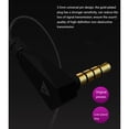 thumbnail image 3 of Injueey Auriculares VK4 de 3,5mm con cable en el oído, auriculares con cancelación de ruido, Cable desmontable, música, deportes, correr, Type3 NO3, 3 of 6