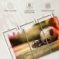 thumbnail image 6 of Elephant Stock Vintage Soccer Ball Wall Art - Horizontal Multi Panel Canvas - Living Room Wall Decor - Sports Multi Panel - Gray And Green Decor - 50" x 32", 6 of 8