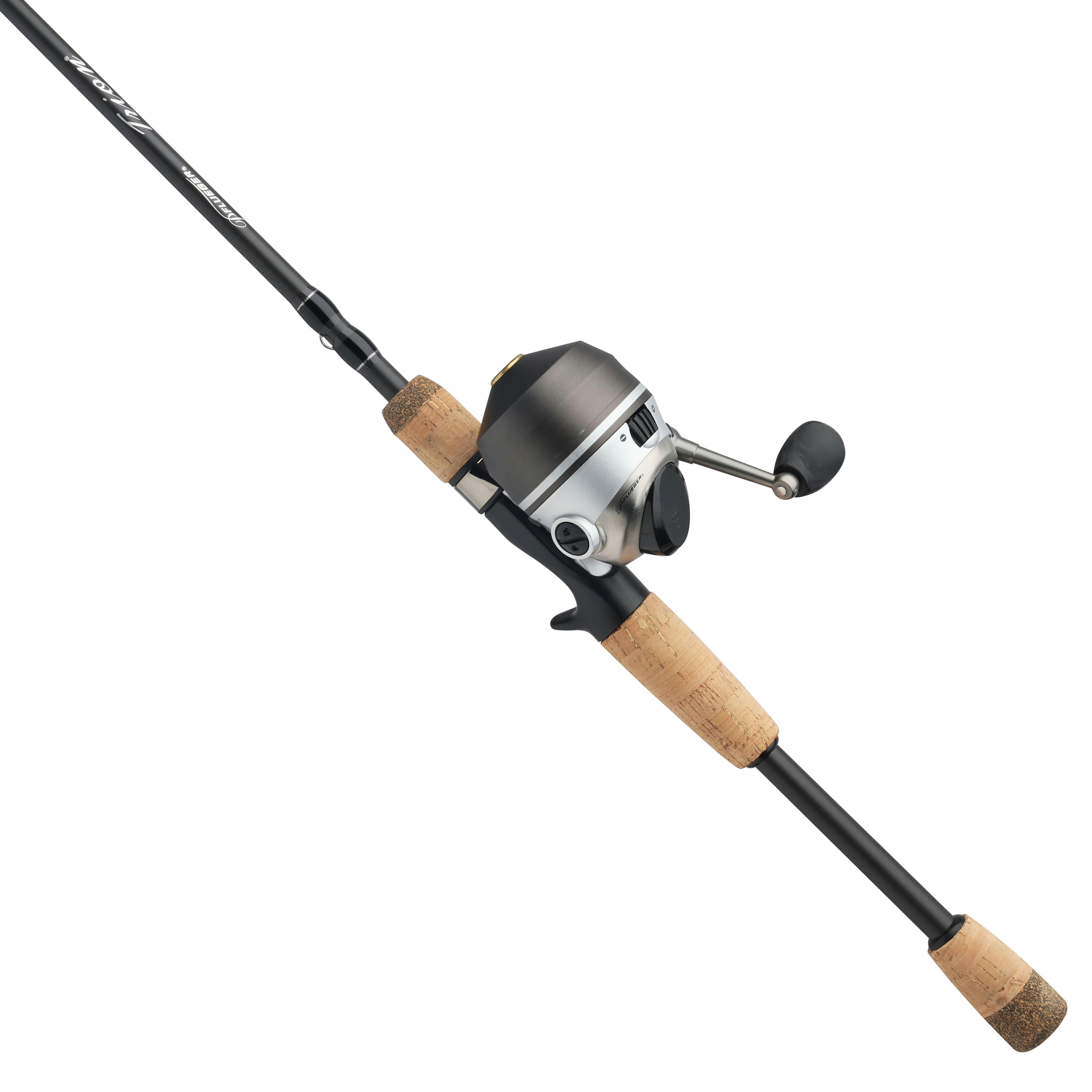 Pflueger Trion Spincast Fishing Combo, 6'6" Medium Rod, 10 Size Reel