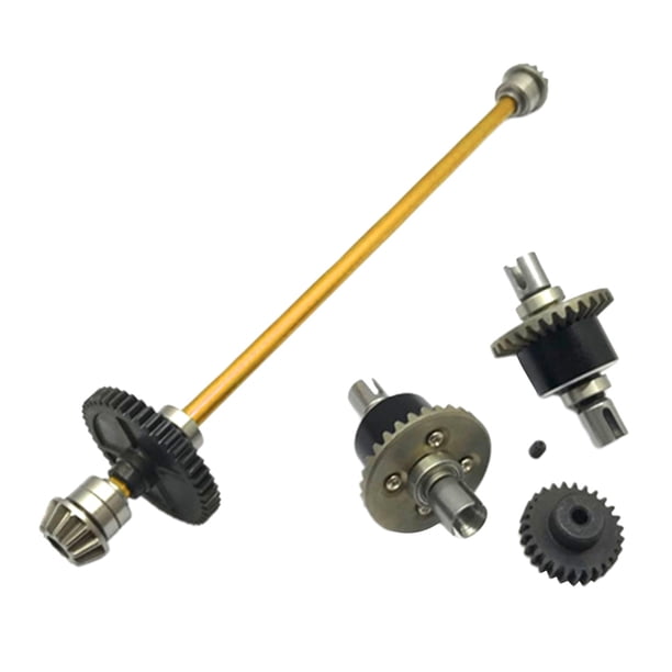 1:14 Las Piezas Difieren Ejes De Transmisión De Engranajes Para Los Modelos De Automóviles 144001 dorado Yotijar Piezas de actualización de vehículos RC