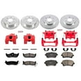 thumbnail image 2 of PowerStop Front and Rear Z23 Evolution Sport Brake Pad and Rotor Kit with Red Powder Coated Calipers Fits: NISSAN Select Models KC2443, 2 of 2