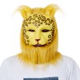 thumbnail image 1 of TRKIYQC Tiger Leopard Cosplay Props Animal Latex Full Head Realista Face Protector para Halloween Carnival Costume Party TRKIYQC casual, 1 of 9