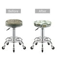 thumbnail image 3 of Uemuo Cute Turtle Pattern Round Bar Stool Seat Covers Washable Stool Cushion Slipcover Elastic Bar Chair Covers-13 inch, 3 of 7