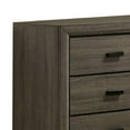 thumbnail image 2 of Dresser with Black Rectangular Pulls Gray - Saltoro Sherpi, 2 of 5