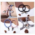 thumbnail image 2 of St.kka 2 Piezas 1 Par De Pulsera Magnética De Goma Para Hombres Y Mujeres Gao Jiahui unisex, 2 of 2