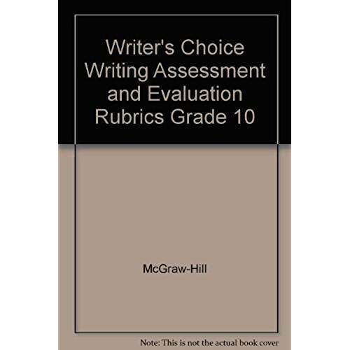 Writer's Choice Grade 10 Grammar & Composition(Writing Assessment ...