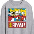 thumbnail image 3 of Disney - Firefighter Mickey & Friends - To The Rescue - Men's Long Sleeve T-Shirt, 3 of 5