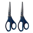 thumbnail image 2 of Woots MaxTitanium 8" Non-Stick Scissors with Dual Curved Technology HD for Shipping Office School Gardening 2 Pack, 2 of 4