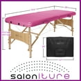 thumbnail image 7 of Saloniture Basic Portable Folding Massage Table - Hot Pink, 7 of 7