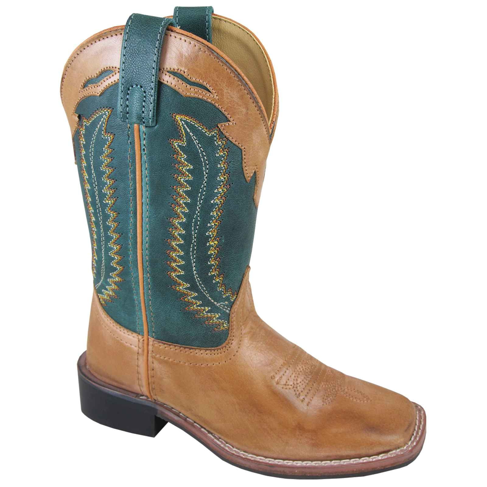 Smoky Mountain Boots Smoky Mountain Kid's Frank Bomber Tan/Green