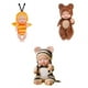 thumbnail image 1 of 3x Cartoon Sleeping Baby Doll Keychain Accessories Sunnimix none, 1 of 8