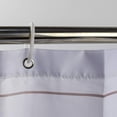 thumbnail image 3 of Cherry Shower Curtains Nature Fruit Red Cherries Green Leaves in Black White Stripes Bathroom Shower Curtain Set Home Decorative Waterproof Polyester Fabric with Hooks 72x72 Inch, 3 of 5