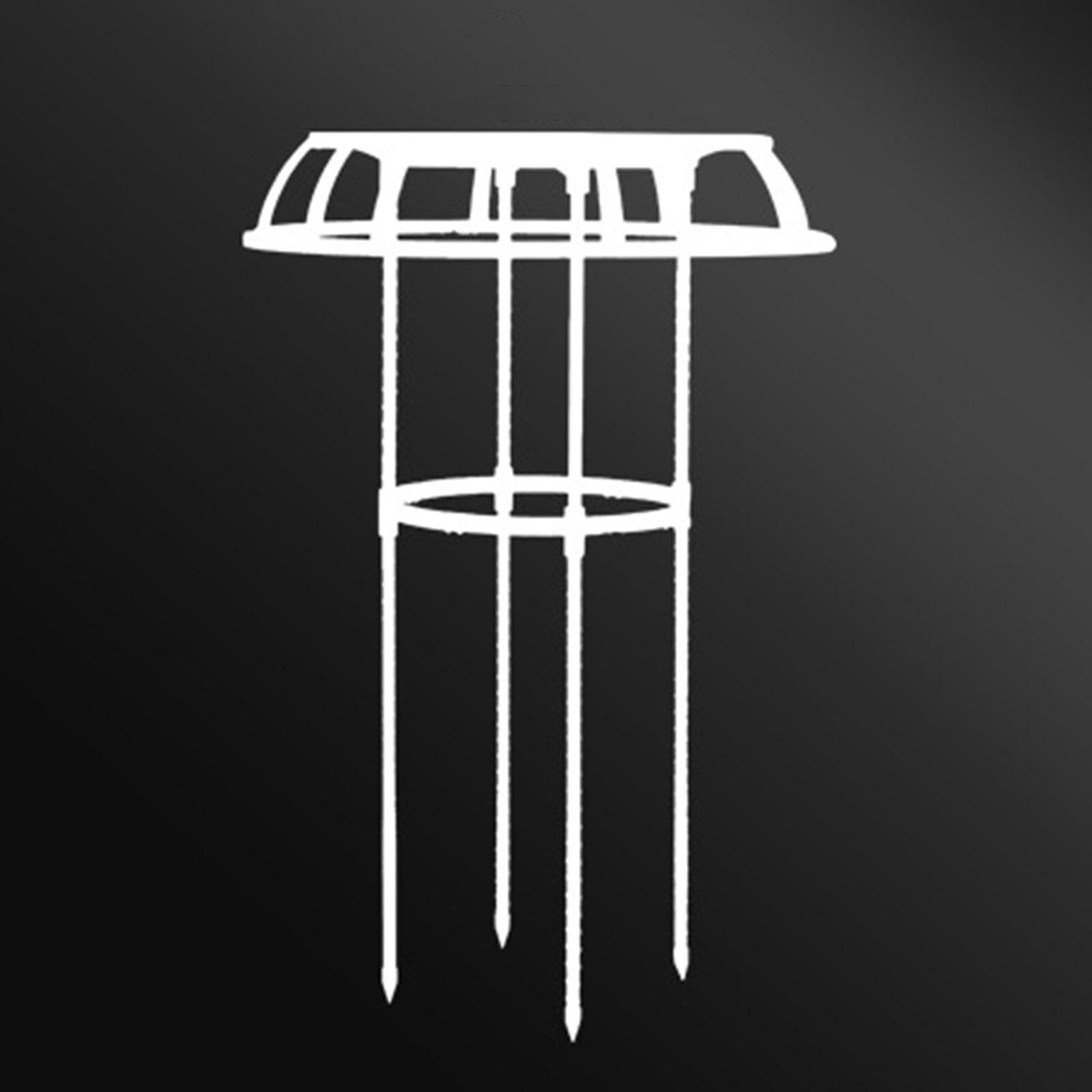 figatia Garden Trellis Plant Support Trellis Decorative Sturdy Tomato Cage,Metal Plant Trellis for Flowers Vines Cucumbers Vegetables 75x50cm