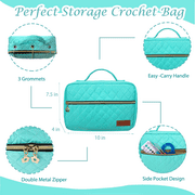 Yarniss Crochet Kit for Beginners,60 Pcs Starter Crochet Kits Include Soft Yarn,Hooks and Accessories
