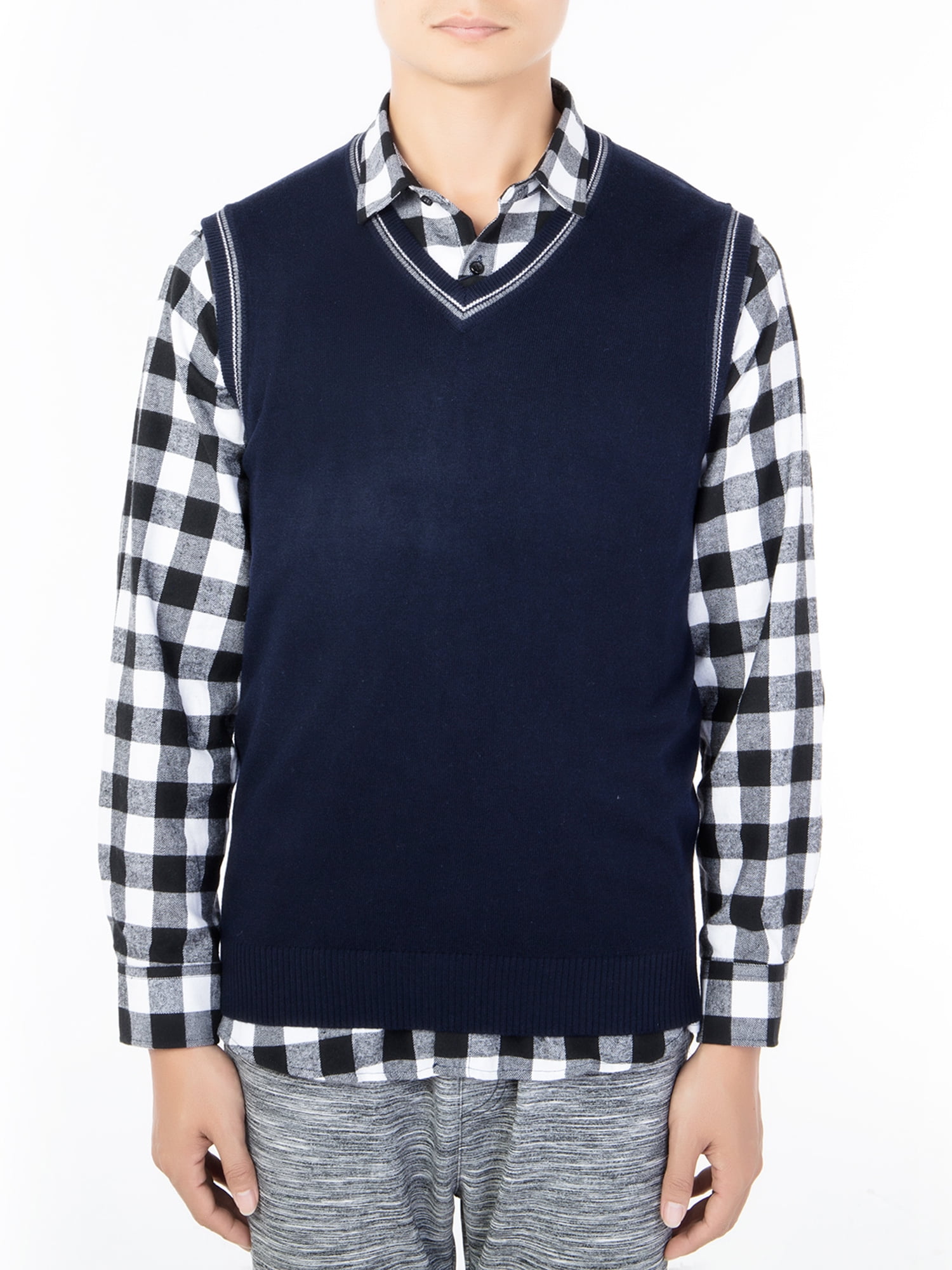 mens sweater vest walmart