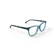 Bio Eyes Women's Daphne Presription Eyeglasses with Case, Blue