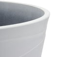 thumbnail image 4 of maceta de resina gael color blanco 18, 4 of 4