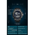 thumbnail image 4 of Men's Watches Sports Outdoor Waterproof Military Watch Date Multi Function Tactics LED Alarm Stopwatch, 4 of 5
