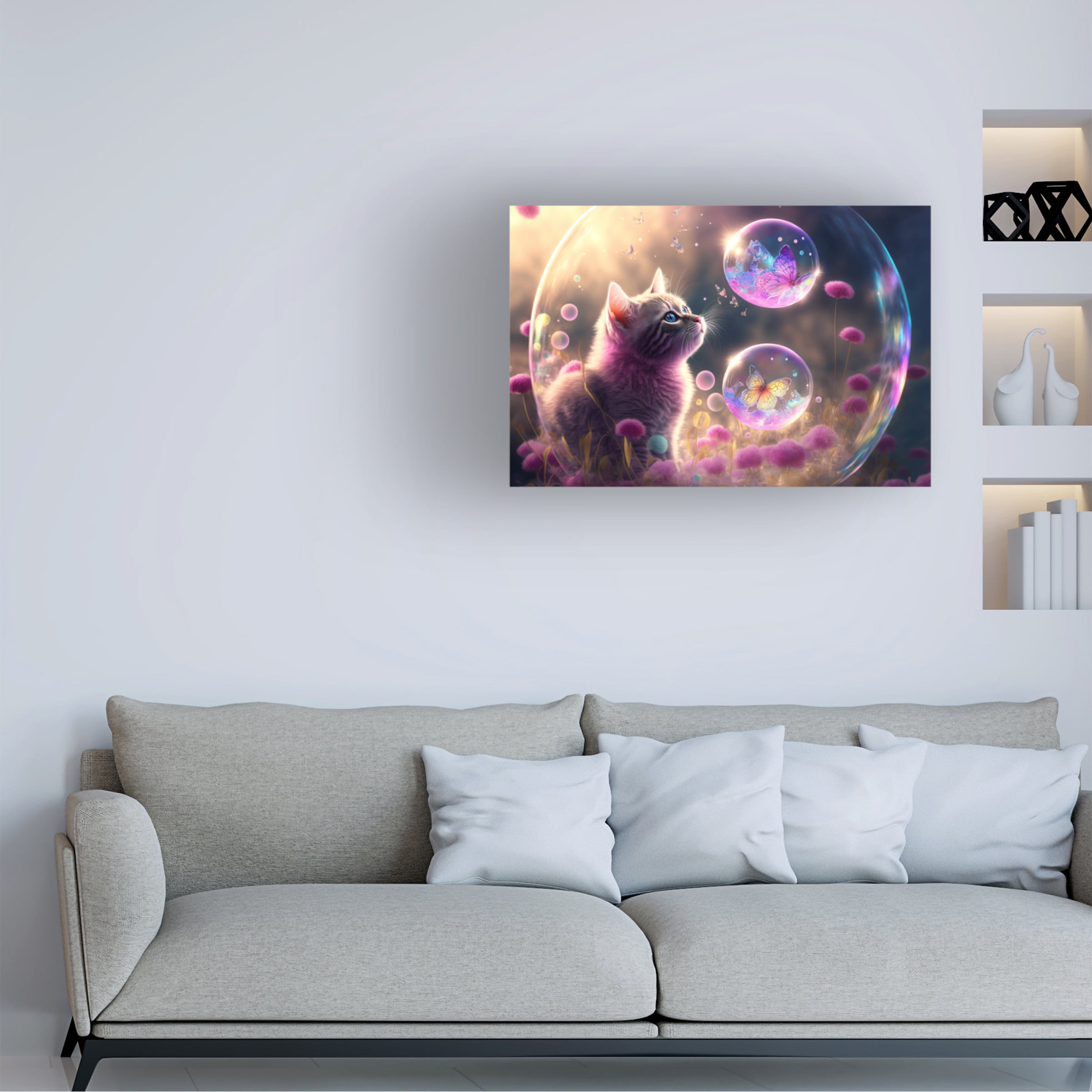 Canvas Wall Art - Ray Heere 'Mystical Morning 10' Wall Art for Living Room, Bedroom, or Office DÃ©cor by Trademark Fine Art - 19 x 12 Inches