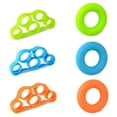 thumbnail image 1 of Fortalecedor de agarre manual, ejercitador de dedos, entrenador de fuerza de agarre (6 PCS), estirador de dedos para artritis carpiana, entrenador de fuerza de agarre, guitarra y escalada en roca Xemadio 220195, 1 of 8