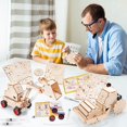 thumbnail image 4 of STEM Kits Yutin Wood Building Crafts, maqueta de coche para niños de 8 a 14 años, 4 of 8