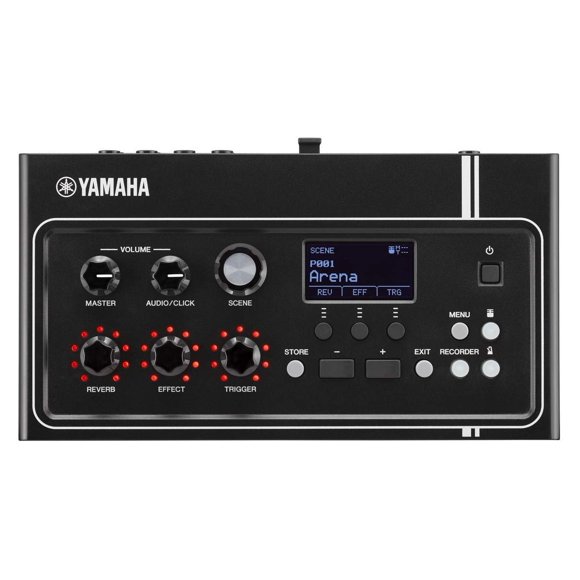 Yamaha EAD10 Módulo de batería electrónica-acústica con micrófono estéreo y disparador, negro