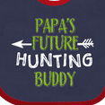 thumbnail image 4 of Inktastic Papas Future Hunting Buddy Boys or Girls Baby Bib, 4 of 4