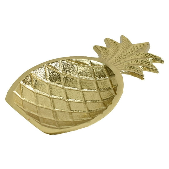 HANDMADE ECO-FRIENDLY 100% ALUMINUM TRADITIONAL PATTERN GOLD DECORATIVE TRAYS- 7.2'' x 3.93'' x 0.78'' SIZE, GOLD COLOR, TRADITIONAL DESIGN, DECORATIVE TRAYS BBH HOMES