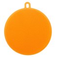 thumbnail image 1 of Cepillo de limpieza multifunción para platos de silicona, herramienta para lavar ollas (naranja) 167484.01 Likrtyny Para estrenar, 1 of 6