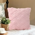 thumbnail image 1 of Xihbxyly Funda de Almohada de Felpa, Suavidad de Doble Cara, Lujoso Forro Polar, Acogedora Decoración para El Hogar, Cojín para Sofá y Cama, Regalo Perfecto para Inauguración de La Casa, Fácil de Lim, 1 of 6