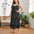 Baywell Plus Size House Dress Womens Sleeveless Mumu Duster Dress