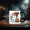 thumbnail image 2 of 11oz Halloween Coffee Mug, Spooky Mug, Halloween Gift, Retro Halloween Ghost Mug, Too Cute To Spook, Stay Spooky, Teacher Gift, Fall Coffee Mug, 2 of 2