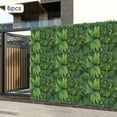 thumbnail image 5 of Artificial Greenery Wall Panels, 6-Piece Set, 23.6x15.7in Spun Silk/Plastic, UV-Resistant, Wall-Mounted, for Weddings/Restaurants, 5 of 19