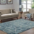 thumbnail image 5 of Superior Vegas Geometric Tile Indoor Area Rug,4' x 6'', Blue, 5 of 6